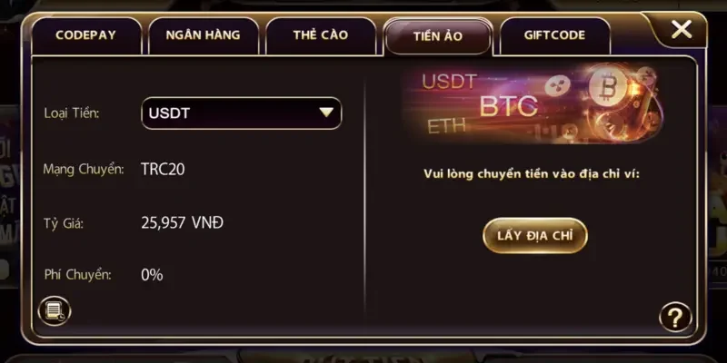 Anh em chọn phương thức nạp tiền Sunwin phù hợp với mình