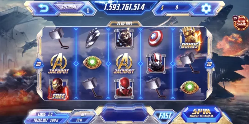 Người chơi được trải nghiệm thể giới siêu anh hùng trong Avengers