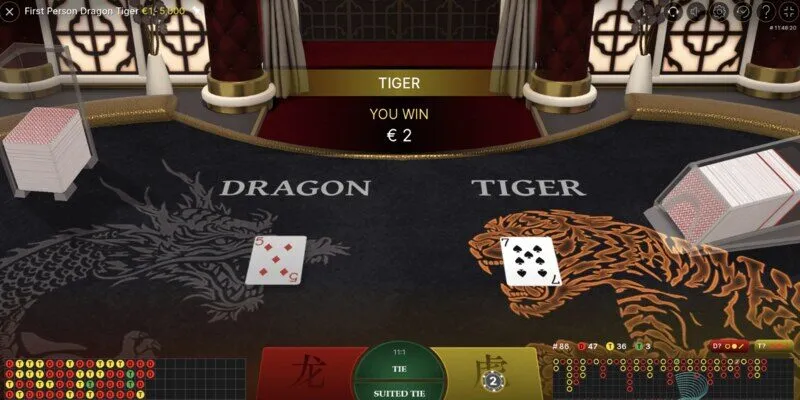 Hướng dẫn cách chơi Dragon Tiger trực tuyến cho bet thủ